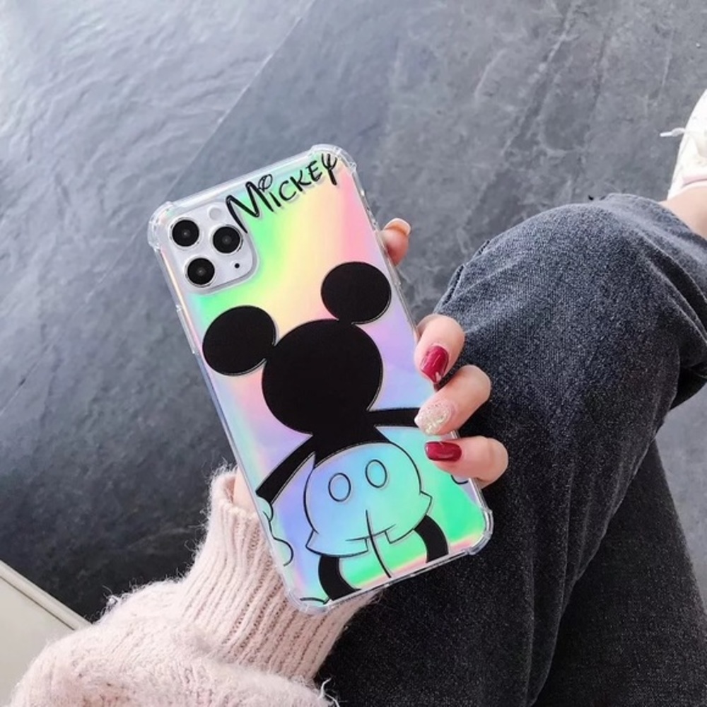 Cartoon Mickey Laser Cover For iPhone XS / Pro Max